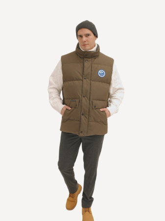 Жилет пуховой Круиз Top Arctic Goose (Мужской; 46; Олива)